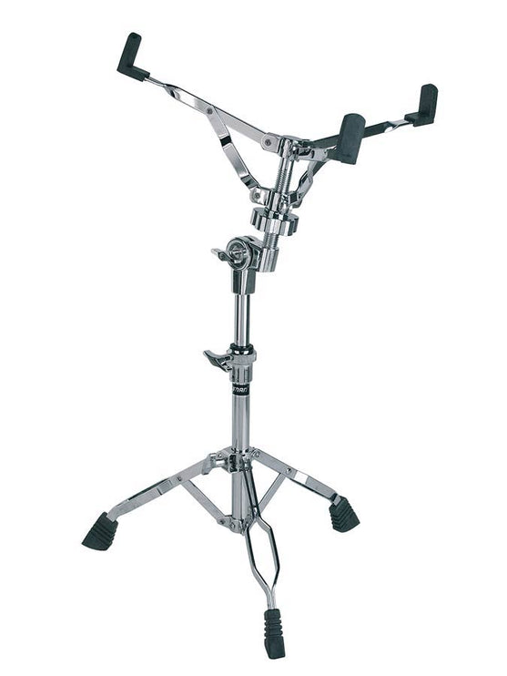 snare drum stand, double braced legs, minimum 42cm, maximum 47cm