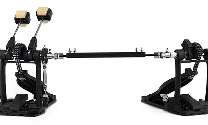 double bass drum pedal, double chain, semi-professional model