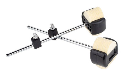 double bass drum pedal, double chain, semi-professional model