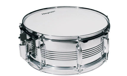 snare drum, metal, 14 inch, 5,5 inch deep, 8 lugs