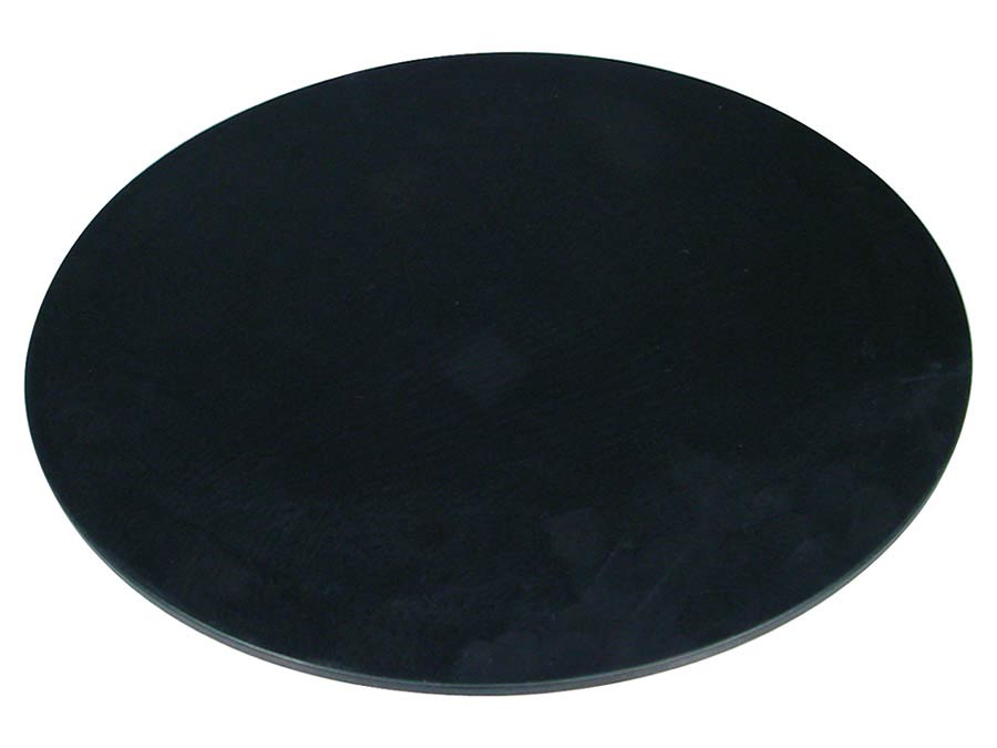 practice drum pad, rubber, 12"