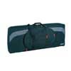 keyboard bag, 25 mm. padded, black & grey, 1200 x 430 x 150 mm.