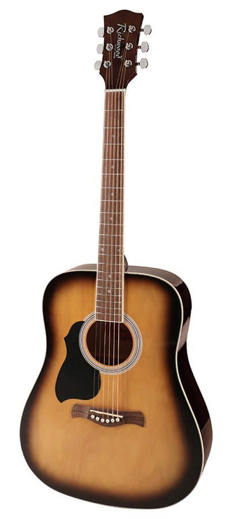 Richwood - RD-12L-SB - lefthanded acoustic guitar – Heads, Sunburst