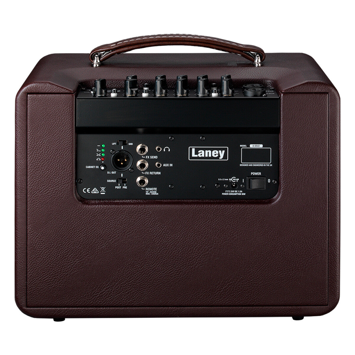 Laney A-Solo Acoustic guitar amplifier, 60 W, 1 x 8", with FX