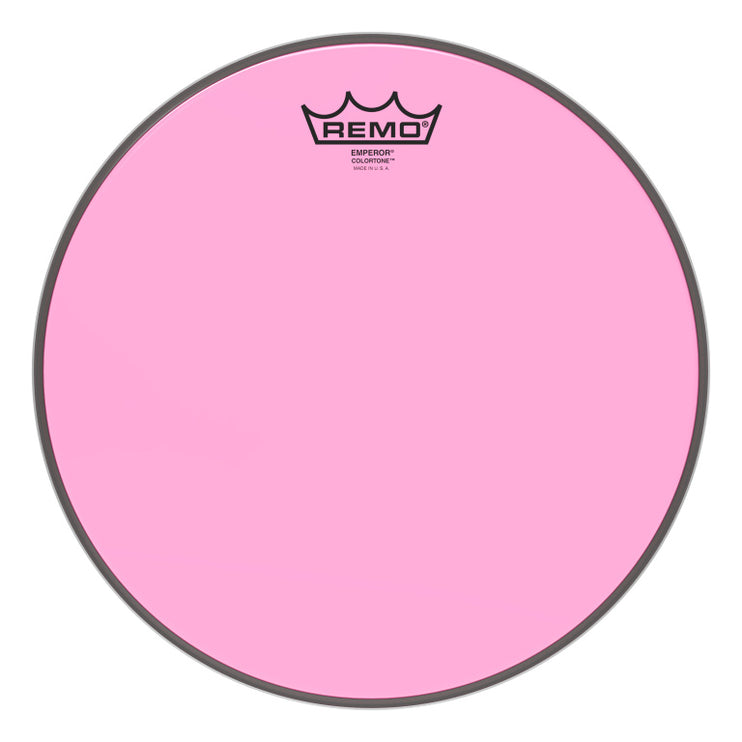 Remo - BE-0312-CT-PK - Emperor Colortone batter drumhead, pink, 12"