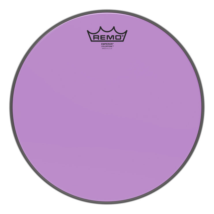 Remo - BE-0312-CT-PU - Emperor Colortone batter drumhead, purple, 12"