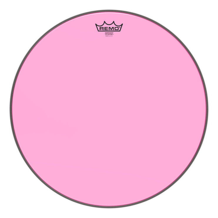 Remo - BE-0318-CT-PK - Emperor Colortone batter drumhead, pink, 18"