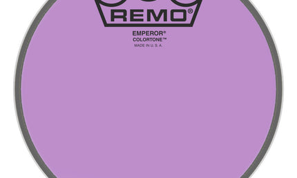Remo - BE-0306-CT-PU - Emperor Colortone batter drumhead, purple, 6"