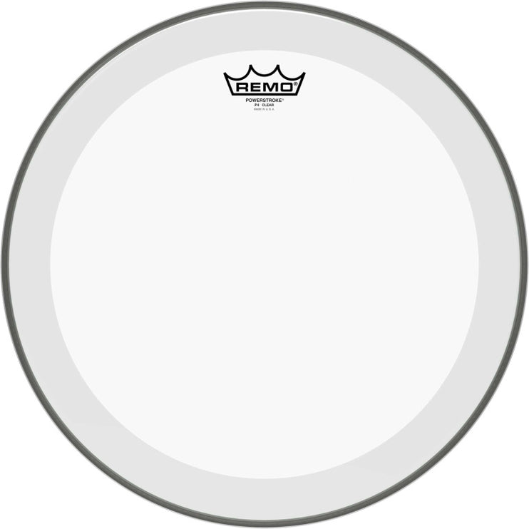 Remo - P4-0316-BP - 16" Powerstroke 4 Clear Floortom head with double layer