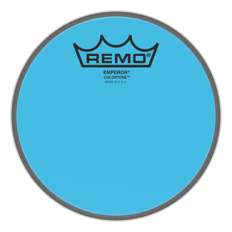 Remo - BE-0306-CT-BU - Emperor Colortone batter drumhead, blue, 6"