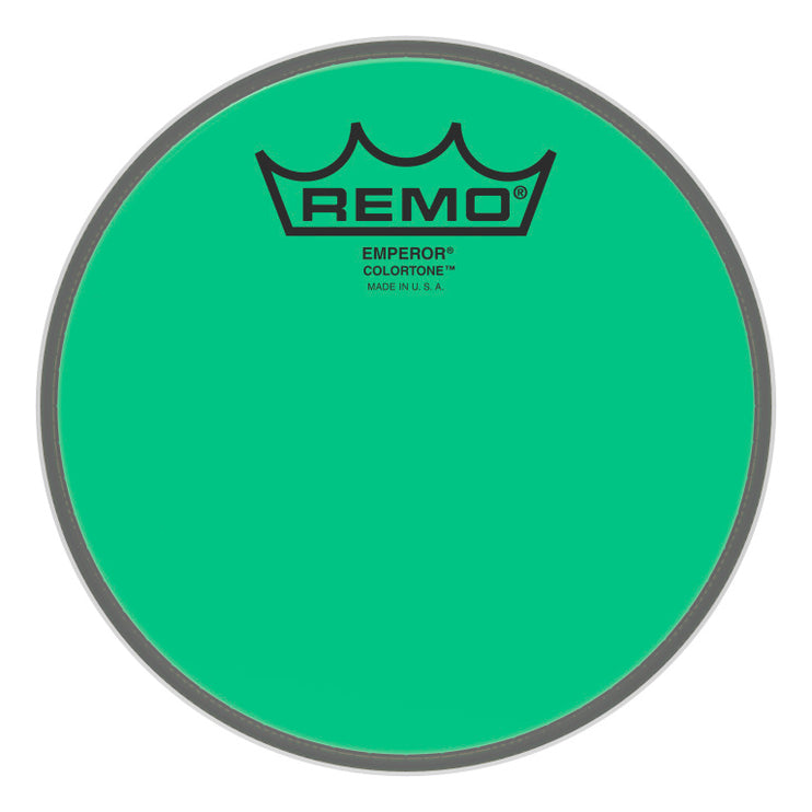 Remo - BE-0306-CT-GN - Emperor Colortone batter drumhead, green, 6"