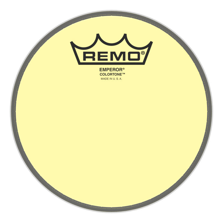 Remo - BE-0306-CT-YE - Emperor Colortone batter drumhead, yellow, 6"