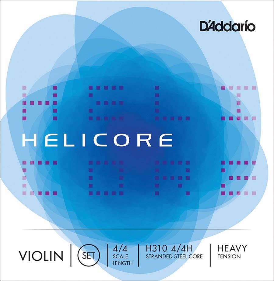 D'Addario H314-44H Vioolsnaar G-4 4/4 Heavy Zilver Omwonden