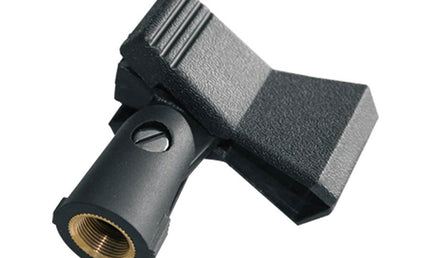 microphoneholder, spring clamp model, also for wireless microphones