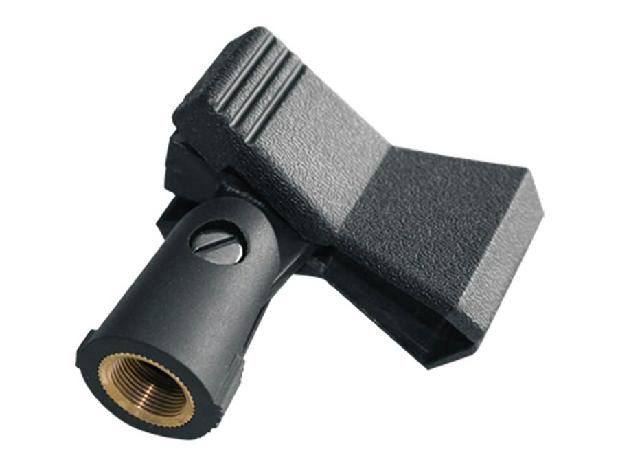 microphoneholder, spring clamp model, also for wireless microphones