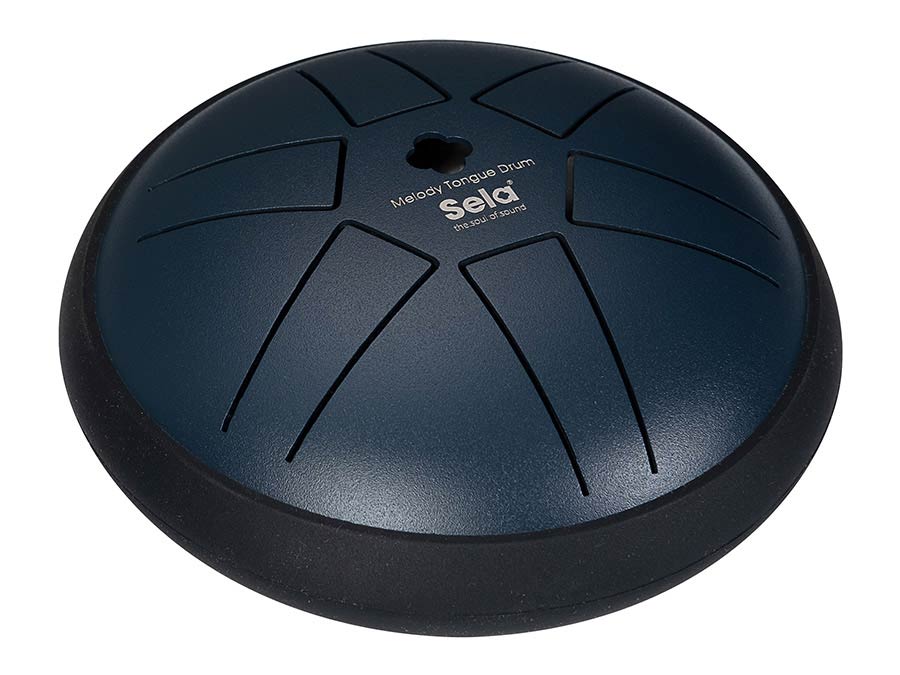 Sela SEL350 Tongue Drum 5.5", 6 Tongues, A Major Pentatonic, Navy blauw – afbeelding 3