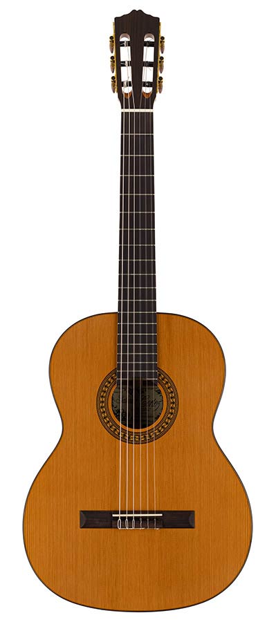 Salvador Cortez CC-25 Solid Top Artist Series Klassieke Gitaar Ceder – afbeelding 3