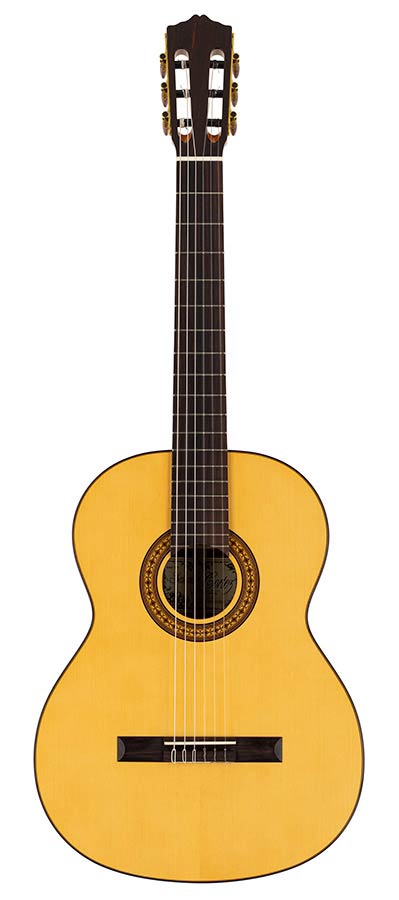 Salvador Cortez CS-32 Solid Top Artist Series Klassieke Gitaar Sparren – afbeelding 3