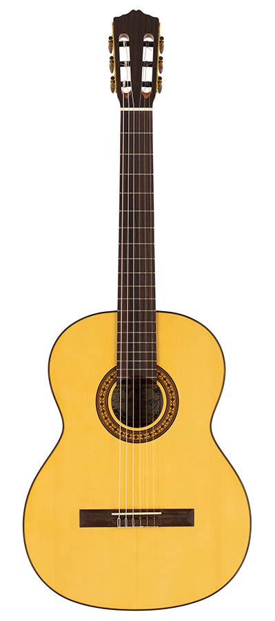 Salvador Cortez CS-25 Solid Top Artist Series Klassieke Gitaar Sparren – afbeelding 3