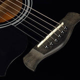 Richwood - Rd-12Lcebk - Lefthanded Acoustic Guitar – Heads, Black