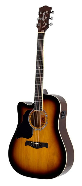 Richwood - RD-12LCESB - lefthanded acoustic guitar – Heads, Sunburst