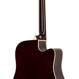 Richwood - Rd-12Lcesb - Lefthanded Acoustic Guitar – Heads, Sunburst