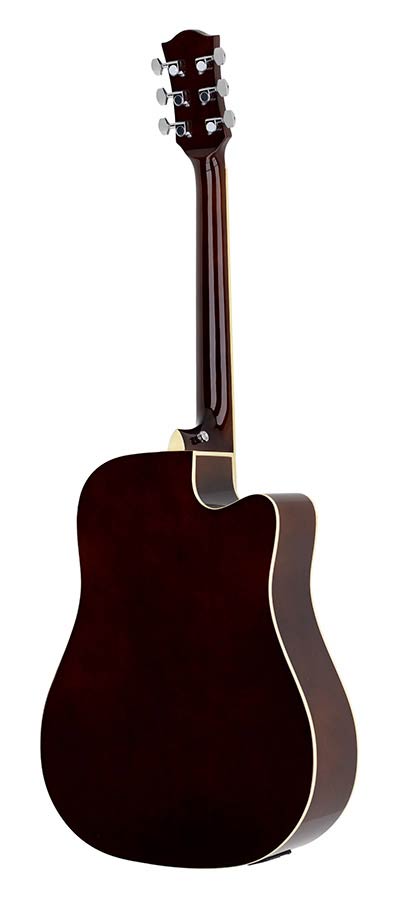 Richwood - Rd-12Lcesb - Lefthanded Acoustic Guitar – Heads, Sunburst