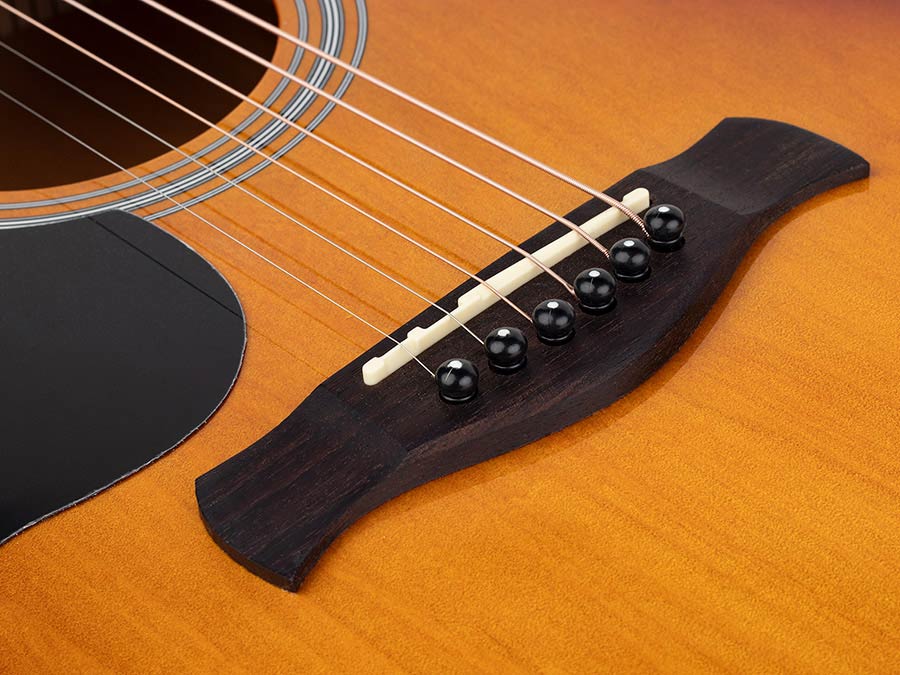 Richwood - Rd-12Lcesb - Lefthanded Acoustic Guitar – Heads, Sunburst