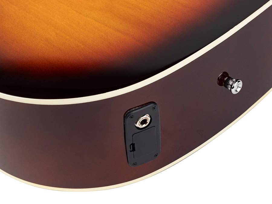 Richwood - Rd-12Lcesb - Lefthanded Acoustic Guitar – Heads, Sunburst