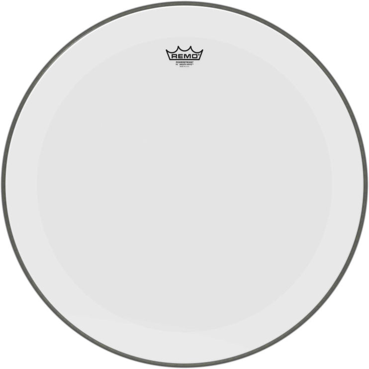Remo - P3-1224-C1 - 24" Powerstroke 3 Smooth White bass drum head