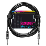 Boston - GC-220-1 - Instrument Cable, Black, 2 X Jack Metal, 1 Meter