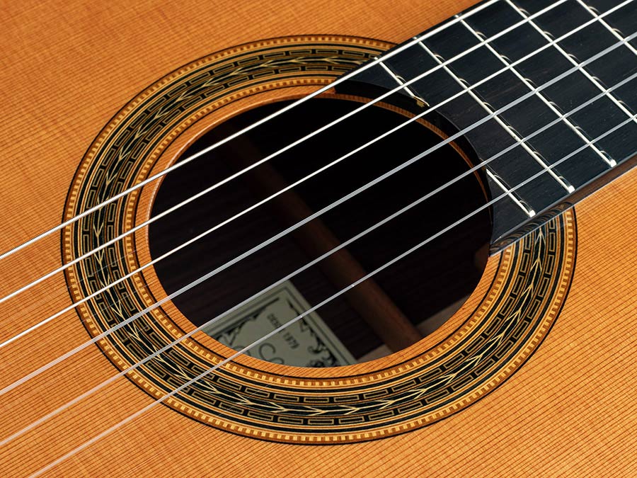 Salvador Cortez - Cc-140 - Classic Guitar, Solid Cedar Top, 3Pc Solid Rosewood