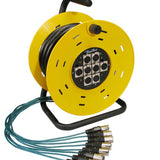 Boston - R-08-15 - Cable Drum, 15 Meter, In 8 Xlr Female, Out 8 Xlr Male
