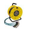 cable drum, 15 meter, in 8 xlr female, out 8 xlr male