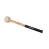 bass drum mallet, 320 mm. wood handle, rubber grip, 52 mm. felt head