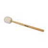 bass drum mallet, 400 mm. maple handle, 70 mm. felt core wool head