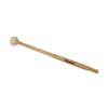 bass drum mallet, 375 mm. maple handle, 45 mm. hard felt head