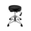 drumthrone, adjustable height (pneumatic), double braced legs, saddle seat