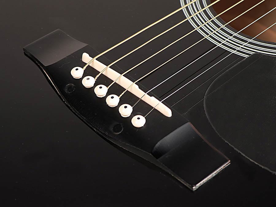 Nashville - GSD-60-BK - Dreadnought Guitar – Black