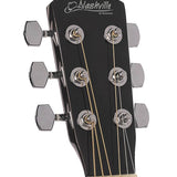 Nashville - GSD-60-BK - Dreadnought Guitar – Black