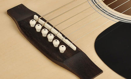 auditorium guitar, with diecast machine heads, natural