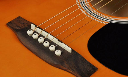 auditorium guitar, with diecast machine heads, sunburst