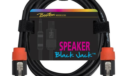 speaker cable, black, speaker twist + speaker twist, 2 x 1,5mm, 1 meter