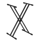 Boston - KS-250 - Stage Piano Stand With 32cm Top Tubes, Black, Xx-model, Trigger Lock, Made In Eu