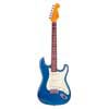 electric guitar 62 vintage style, 3 single coil pickups, vintage trem, lake placid blue, gig bag