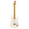 electric guitar 57 vintage style, 3 single coil pickups, vintage trem, vint. white, gig bag