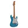 electric guitar 57 vintage style, 3 single coil pickups, vintage trem, lake placid blue, gig bag