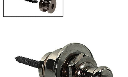 Boston - BSL-20-BC - Strap Lock System, With Screws, Black Chrome