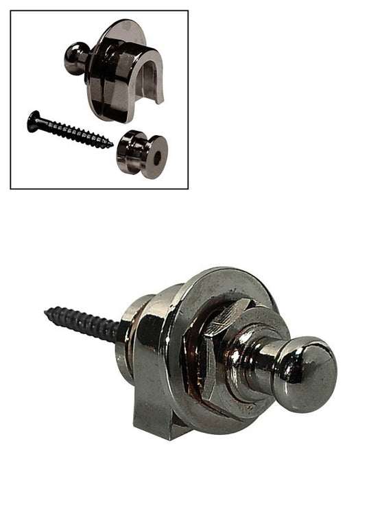Boston - BSL-20-BC - Strap Lock System, With Screws, Black Chrome
