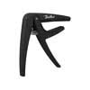 spring loaded capo for acoustic or electric guitar, black